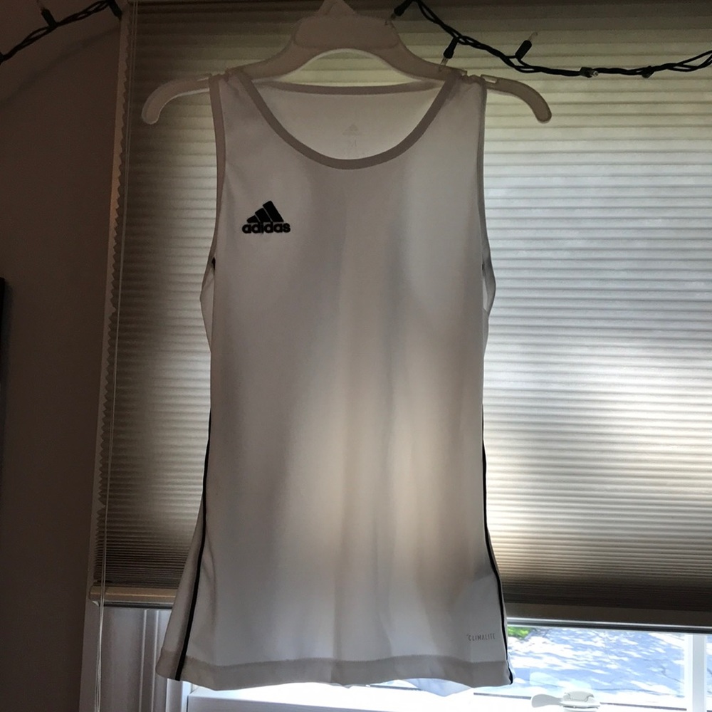 Kids racer back addidas tank top!
